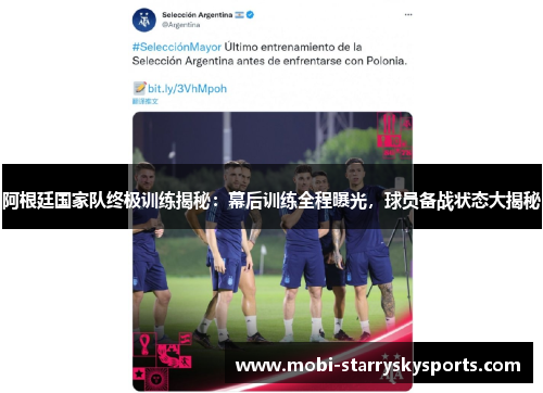 阿根廷国家队终极训练揭秘：幕后训练全程曝光，球员备战状态大揭秘