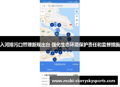 入河排污口管理新规出台 强化生态环境保护责任和监督措施